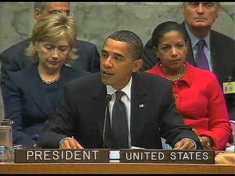 President Obama, Secretary of State Clinton and Ambassador Susan Rice